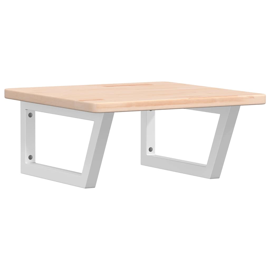 Badkamer wandschap staal en massief eikenhout is nu te koop bij PeponiXL, paradijselijk wonen!