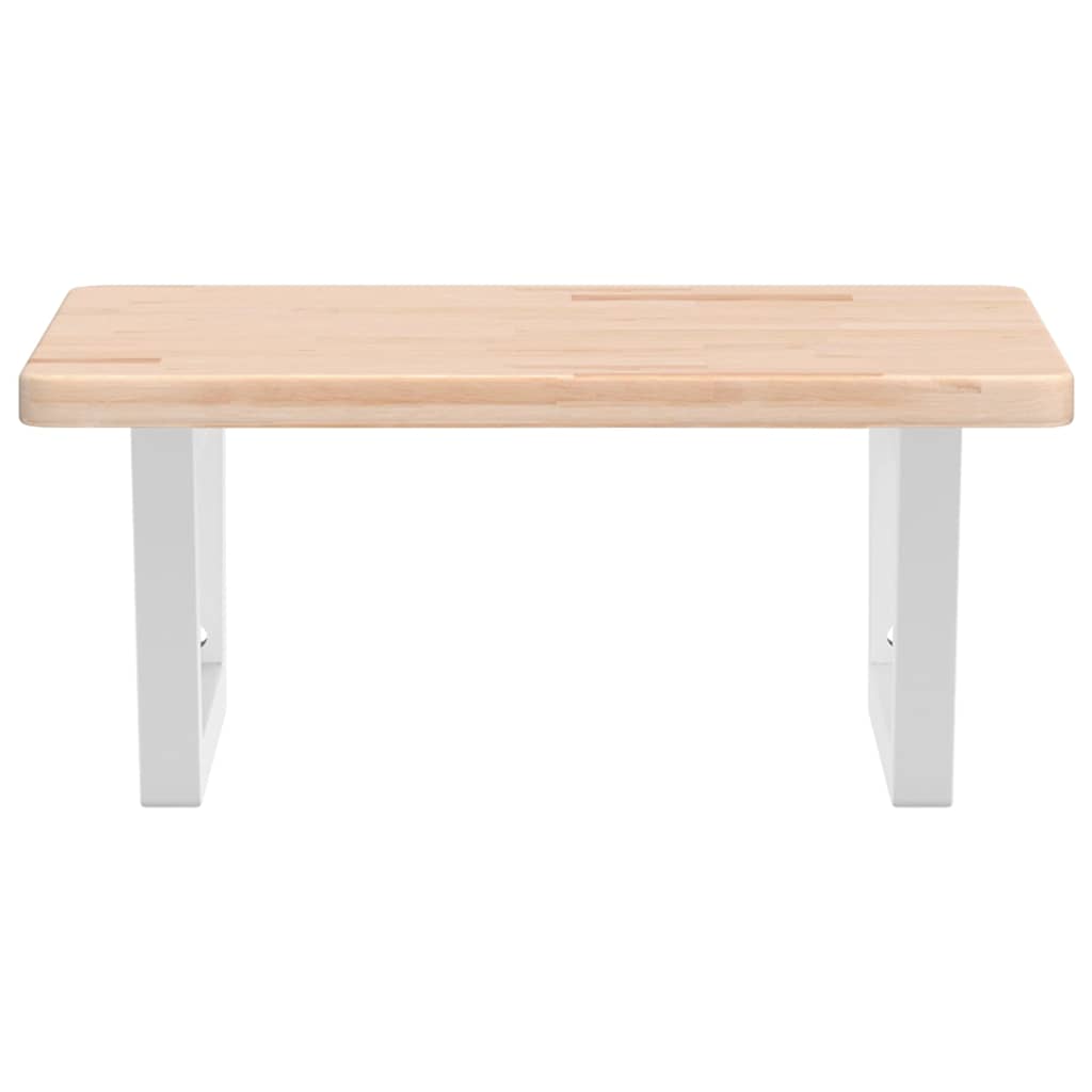 Badkamer wandschap staal en massief eikenhout is nu te koop bij PeponiXL, paradijselijk wonen!