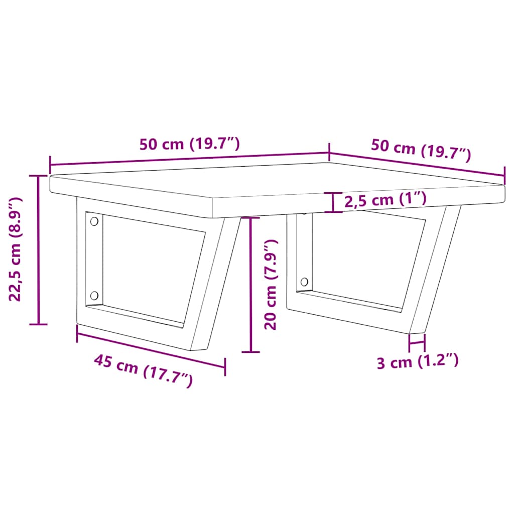 Badkamer wandschap staal en massief eikenhout is nu te koop bij PeponiXL, paradijselijk wonen!