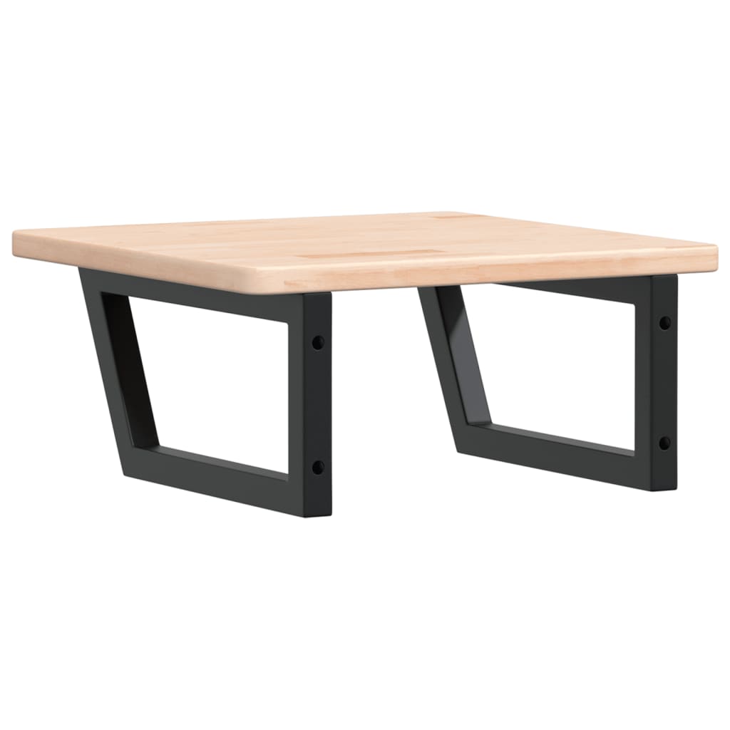 Badkamer wandschap staal en massief eikenhout is nu te koop bij PeponiXL, paradijselijk wonen!