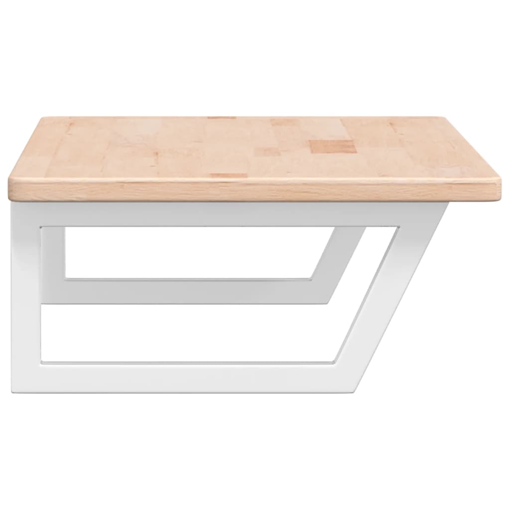 Badkamer wandschap staal en massief eikenhout is nu te koop bij PeponiXL, paradijselijk wonen!