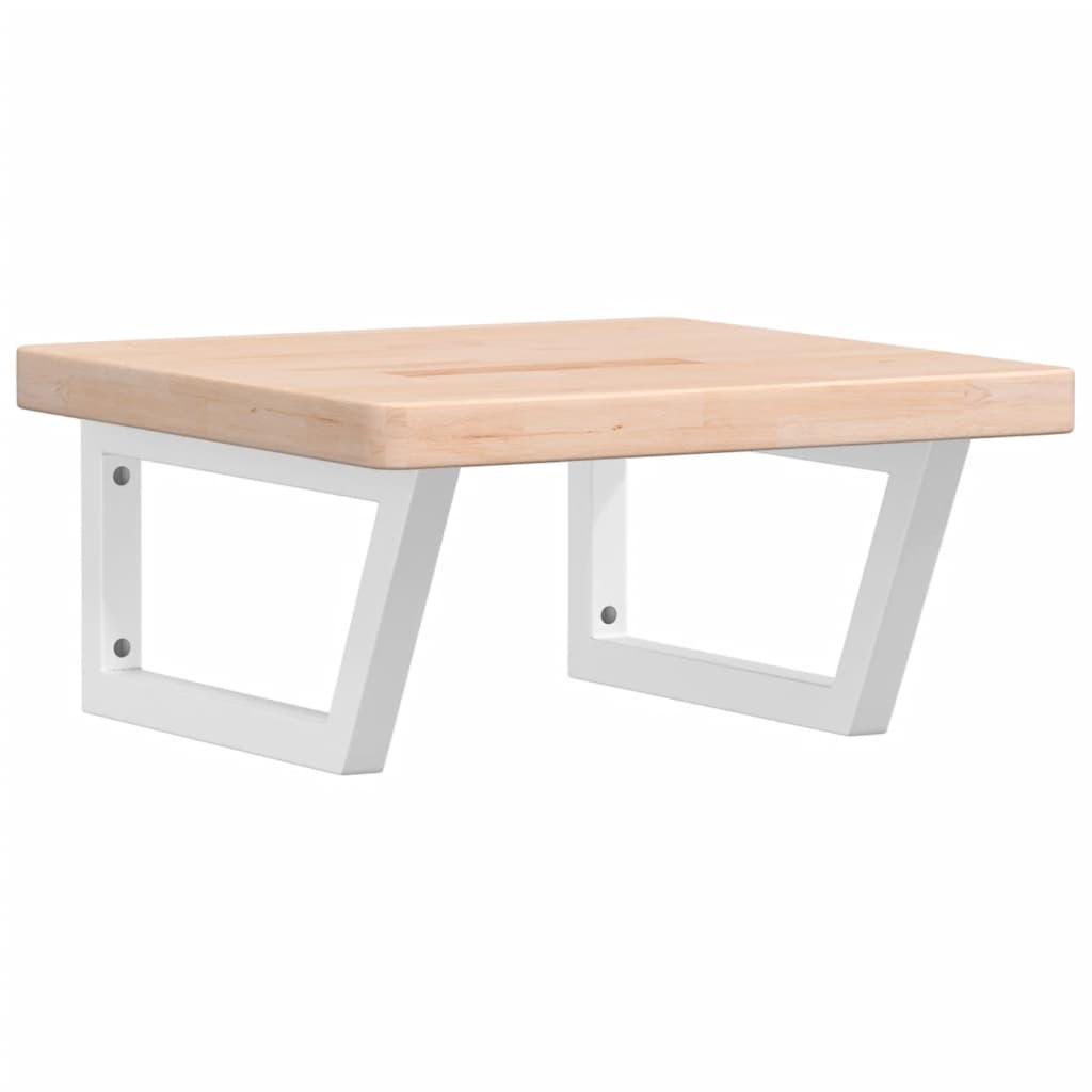 Badkamer wandschap staal en massief eikenhout is nu te koop bij PeponiXL, paradijselijk wonen!