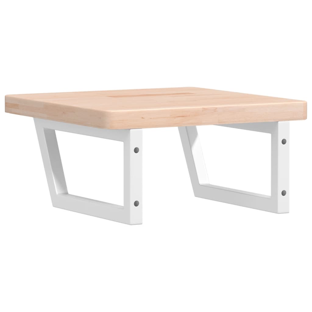 Badkamer wandschap staal en massief eikenhout is nu te koop bij PeponiXL, paradijselijk wonen!