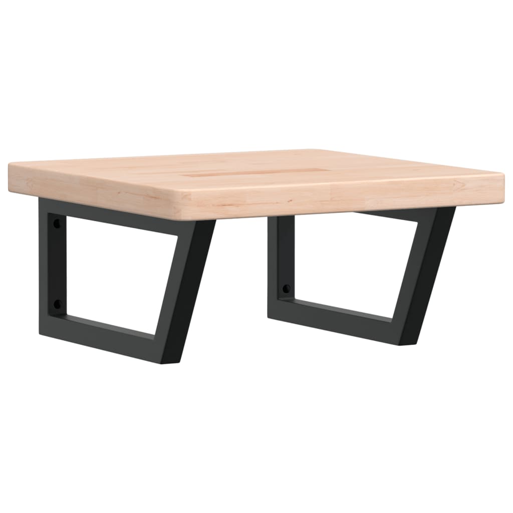 Badkamer wandschap staal en massief eikenhout is nu te koop bij PeponiXL, paradijselijk wonen!
