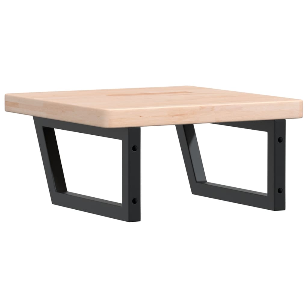 Badkamer wandschap staal en massief eikenhout is nu te koop bij PeponiXL, paradijselijk wonen!