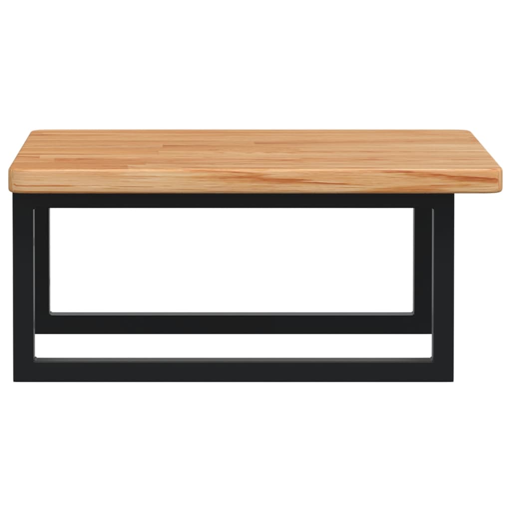 Badkamer wandschap staal en massief eikenhout is nu te koop bij PeponiXL, paradijselijk wonen!
