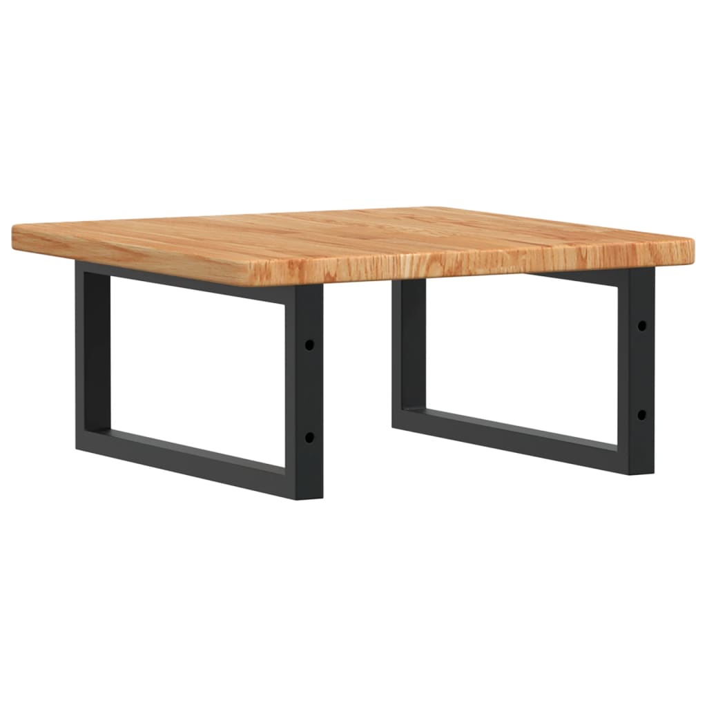 Badkamer wandschap staal en massief eikenhout is nu te koop bij PeponiXL, paradijselijk wonen!
