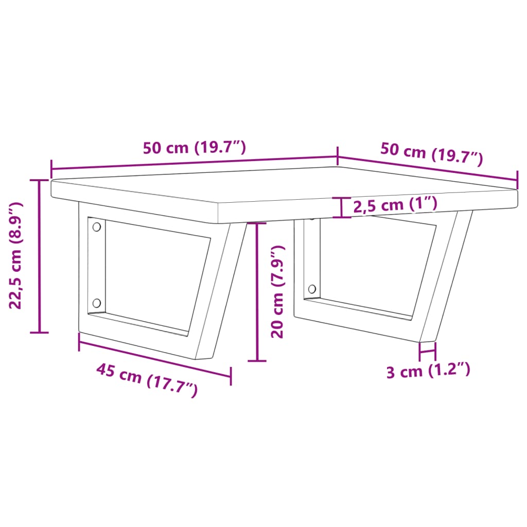 Badkamer wandschap staal en massief eikenhout is nu te koop bij PeponiXL, paradijselijk wonen!