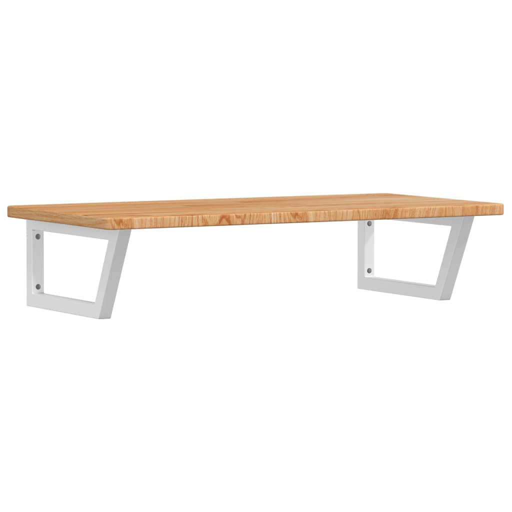 Badkamer wandschap staal en massief eikenhout is nu te koop bij PeponiXL, paradijselijk wonen!