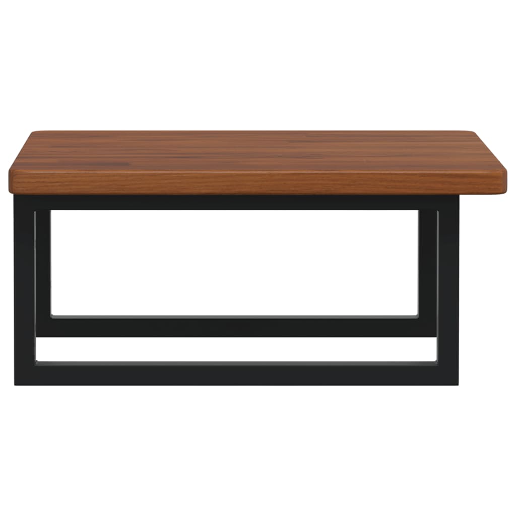 Badkamer wandschap staal en massief eikenhout is nu te koop bij PeponiXL, paradijselijk wonen!