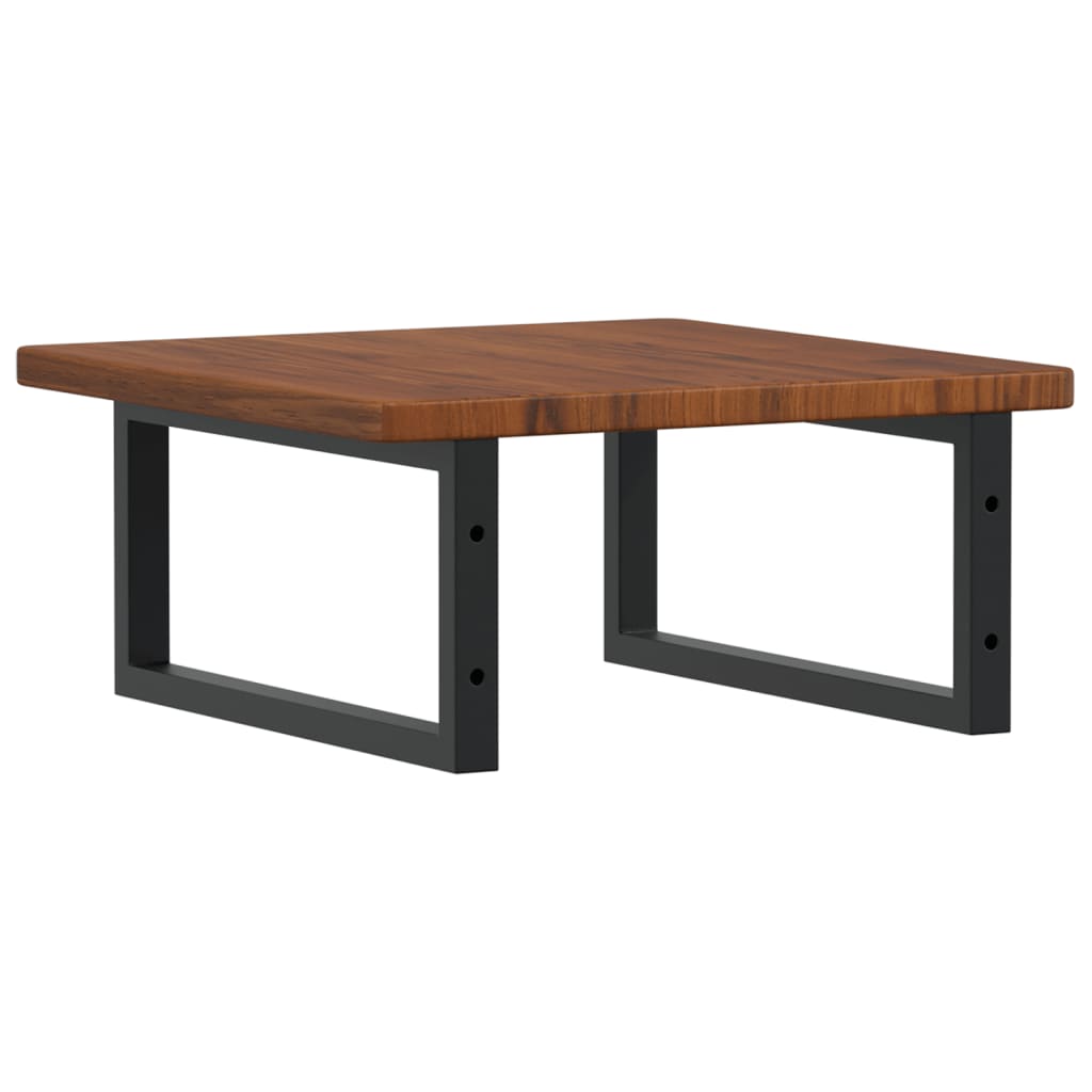 Badkamer wandschap staal en massief eikenhout is nu te koop bij PeponiXL, paradijselijk wonen!