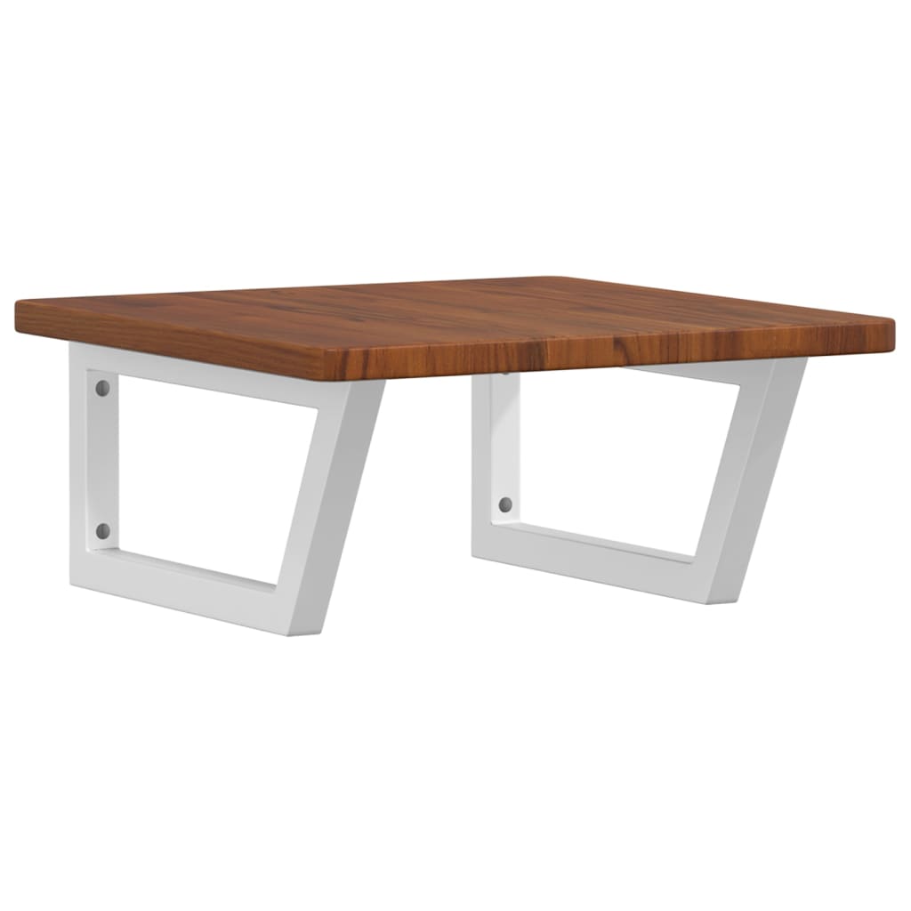 Badkamer wandschap staal en massief eikenhout is nu te koop bij PeponiXL, paradijselijk wonen!