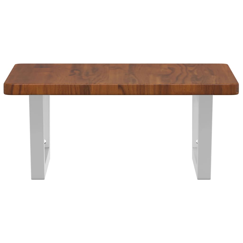Badkamer wandschap staal en massief eikenhout is nu te koop bij PeponiXL, paradijselijk wonen!