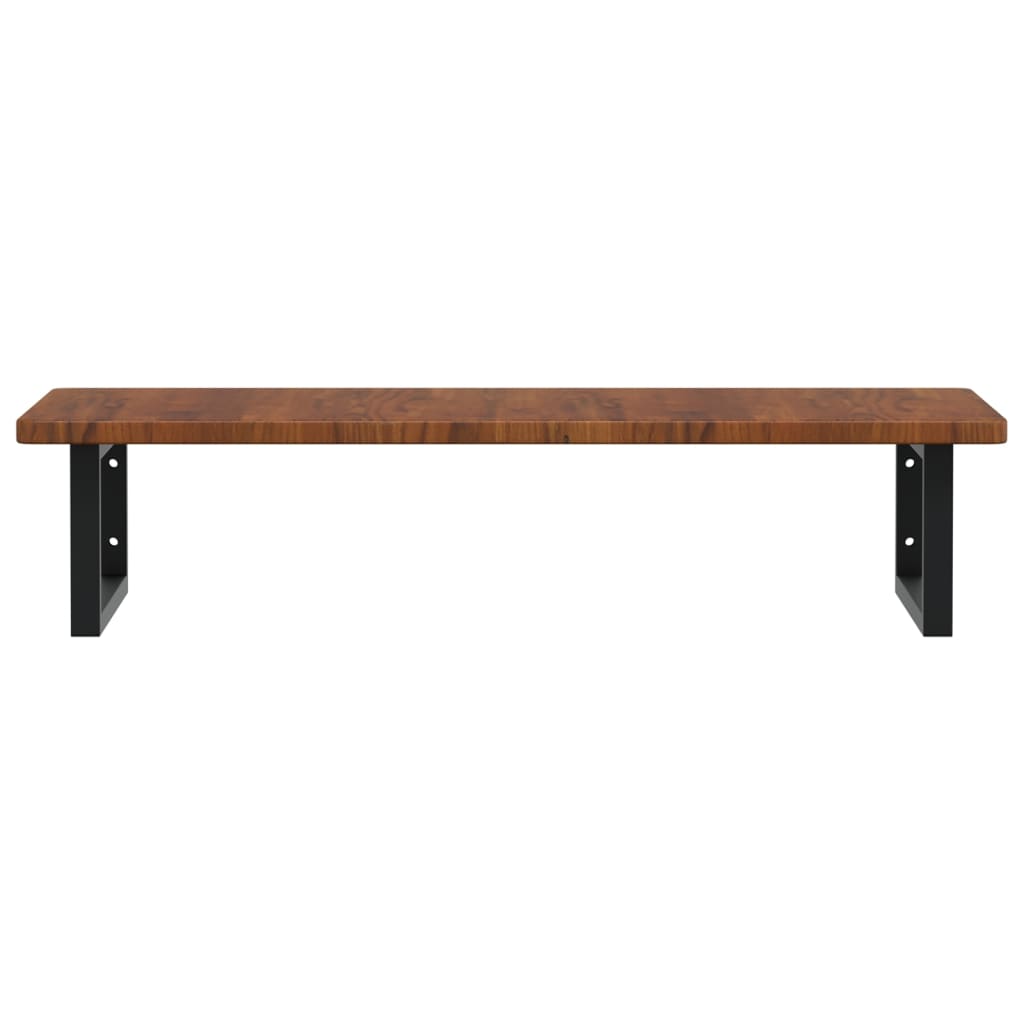 Badkamer wandschap staal en massief eikenhout is nu te koop bij PeponiXL, paradijselijk wonen!