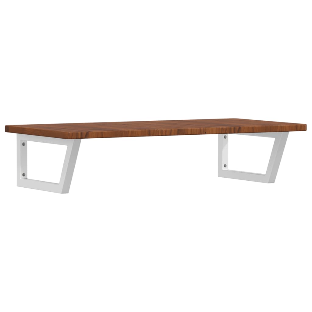 Badkamer wandschap staal en massief eikenhout is nu te koop bij PeponiXL, paradijselijk wonen!