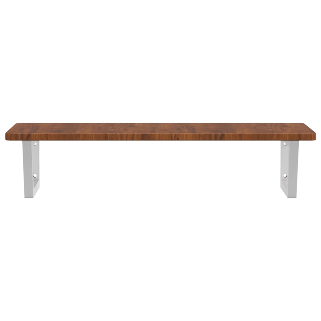 Badkamer wandschap staal en massief eikenhout is nu te koop bij PeponiXL, paradijselijk wonen!