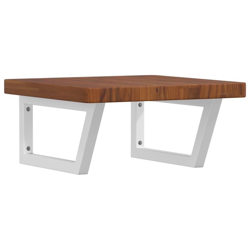 Badkamer wandschap staal en massief eikenhout is nu te koop bij PeponiXL, paradijselijk wonen!