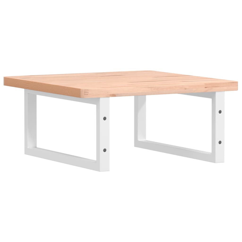 Badkamer wandschap staal en massief beukenhout is nu te koop bij PeponiXL, paradijselijk wonen!