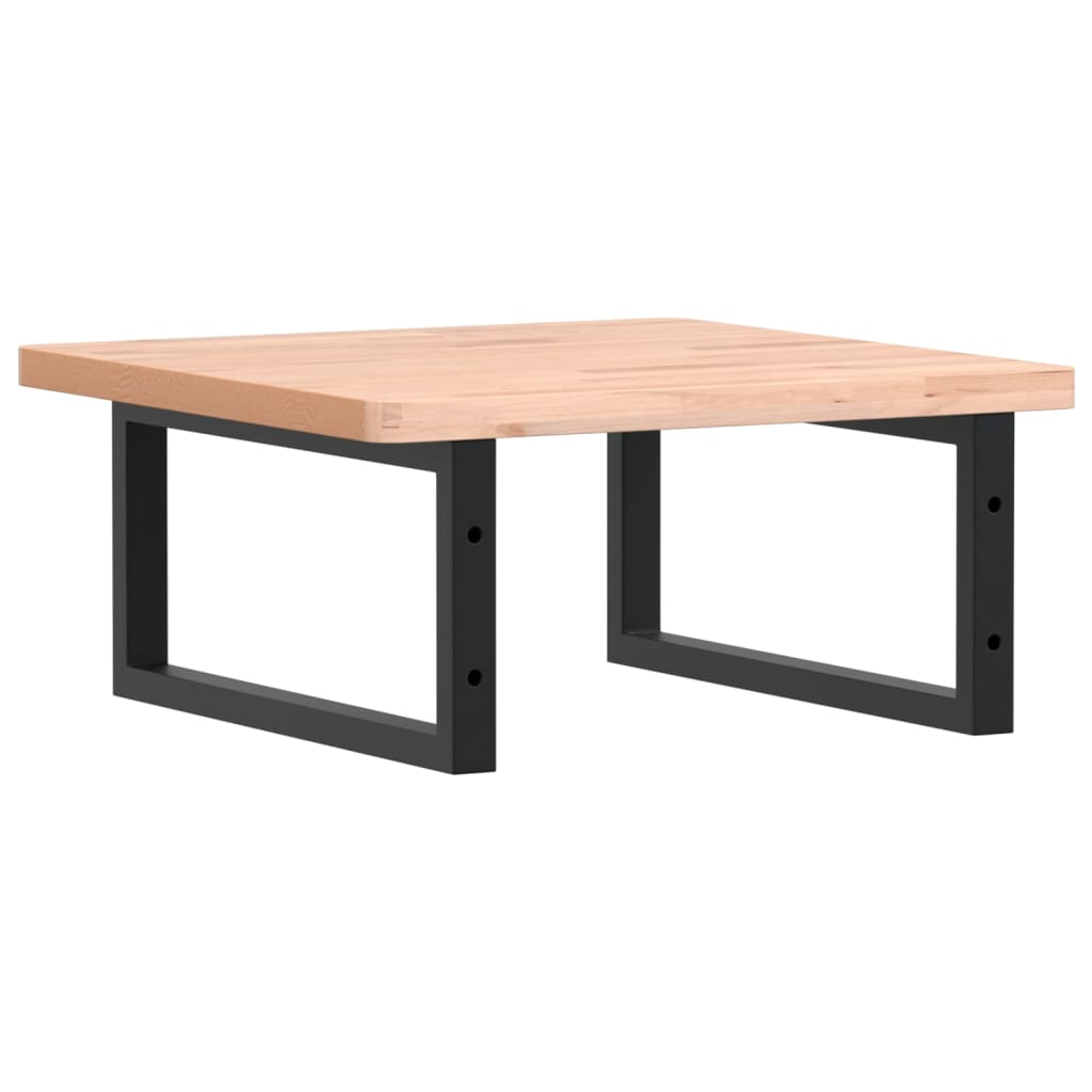 Badkamer wandschap staal en massief beukenhout is nu te koop bij PeponiXL, paradijselijk wonen!
