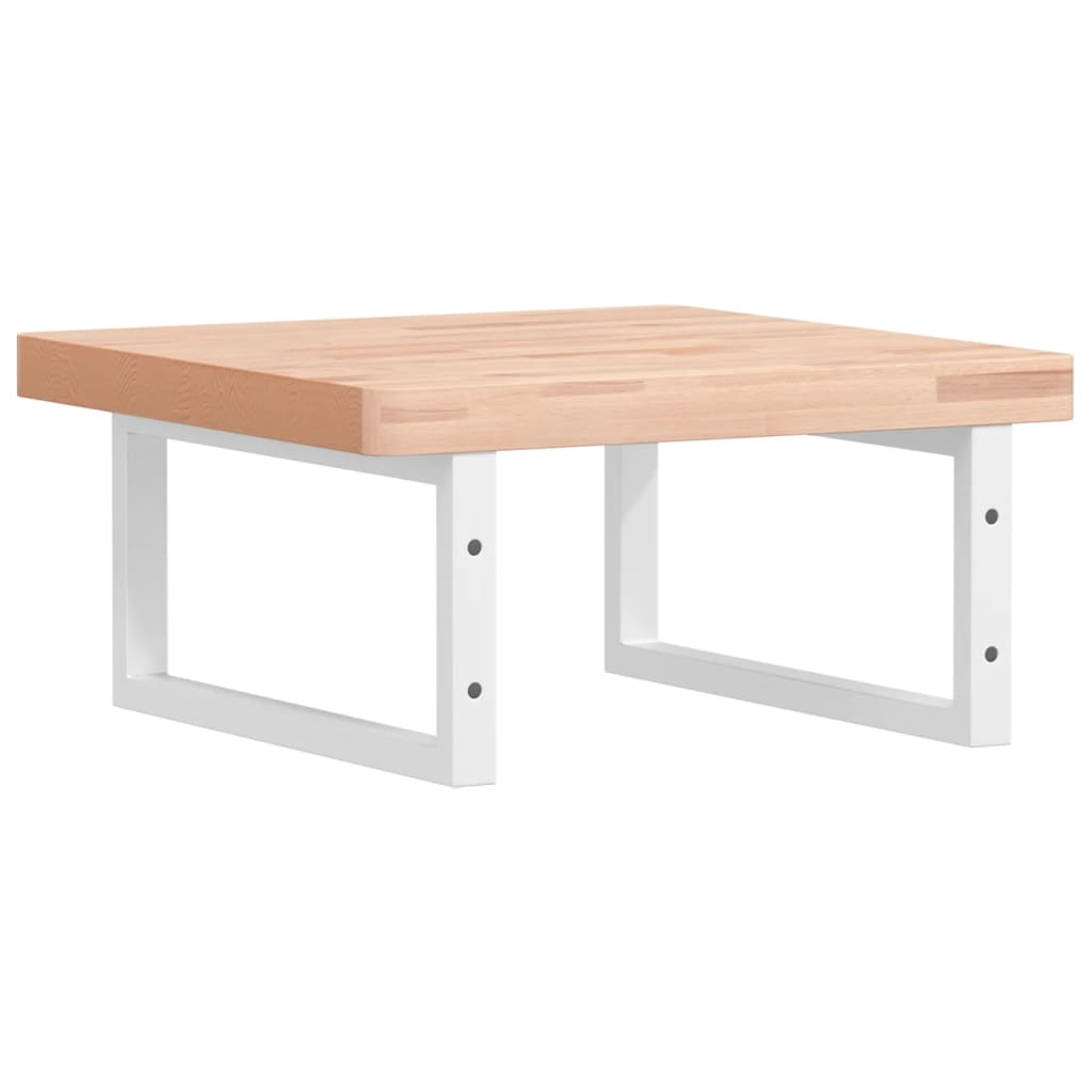 Badkamer wandschap staal en massief beukenhout is nu te koop bij PeponiXL, paradijselijk wonen!