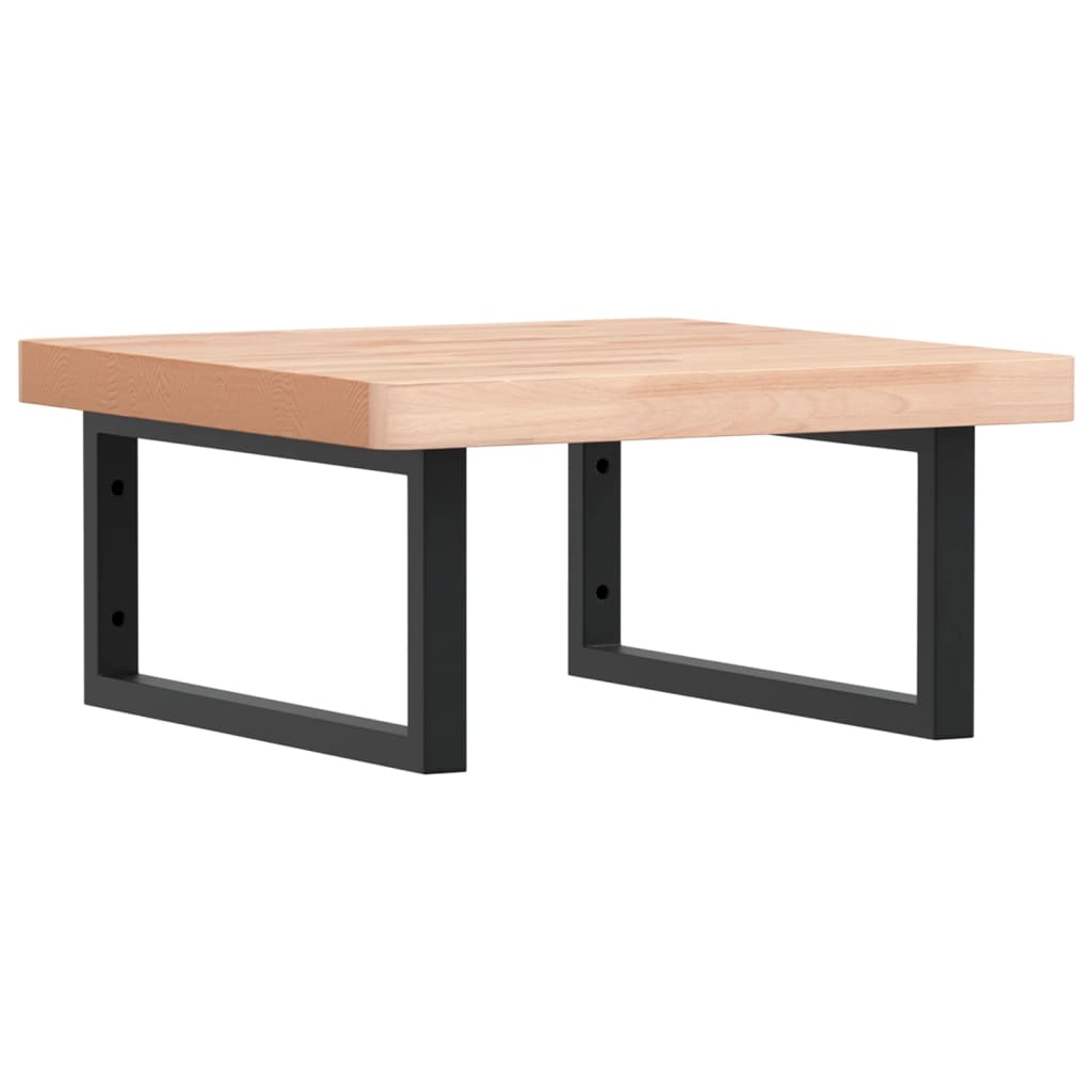 Badkamer wandschap staal en massief beukenhout is nu te koop bij PeponiXL, paradijselijk wonen!