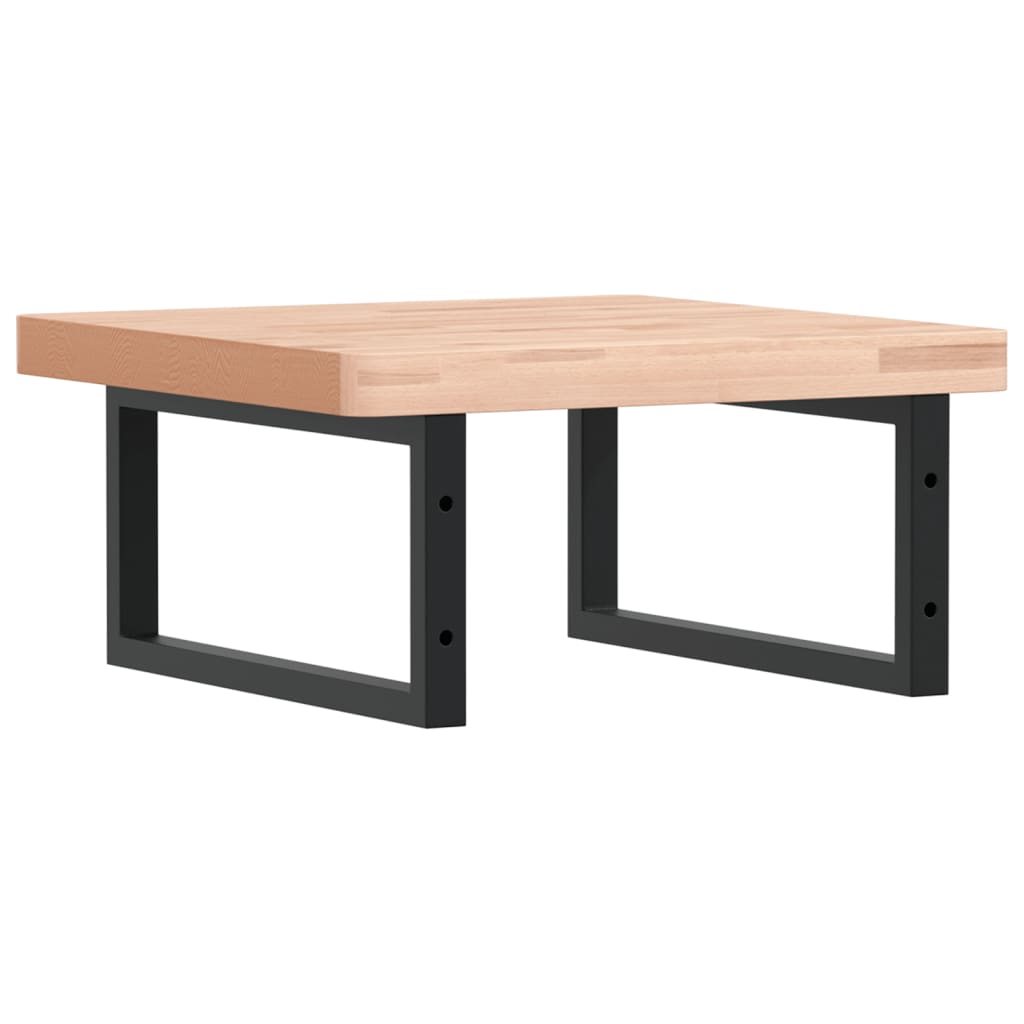 Badkamer wandschap staal en massief beukenhout is nu te koop bij PeponiXL, paradijselijk wonen!