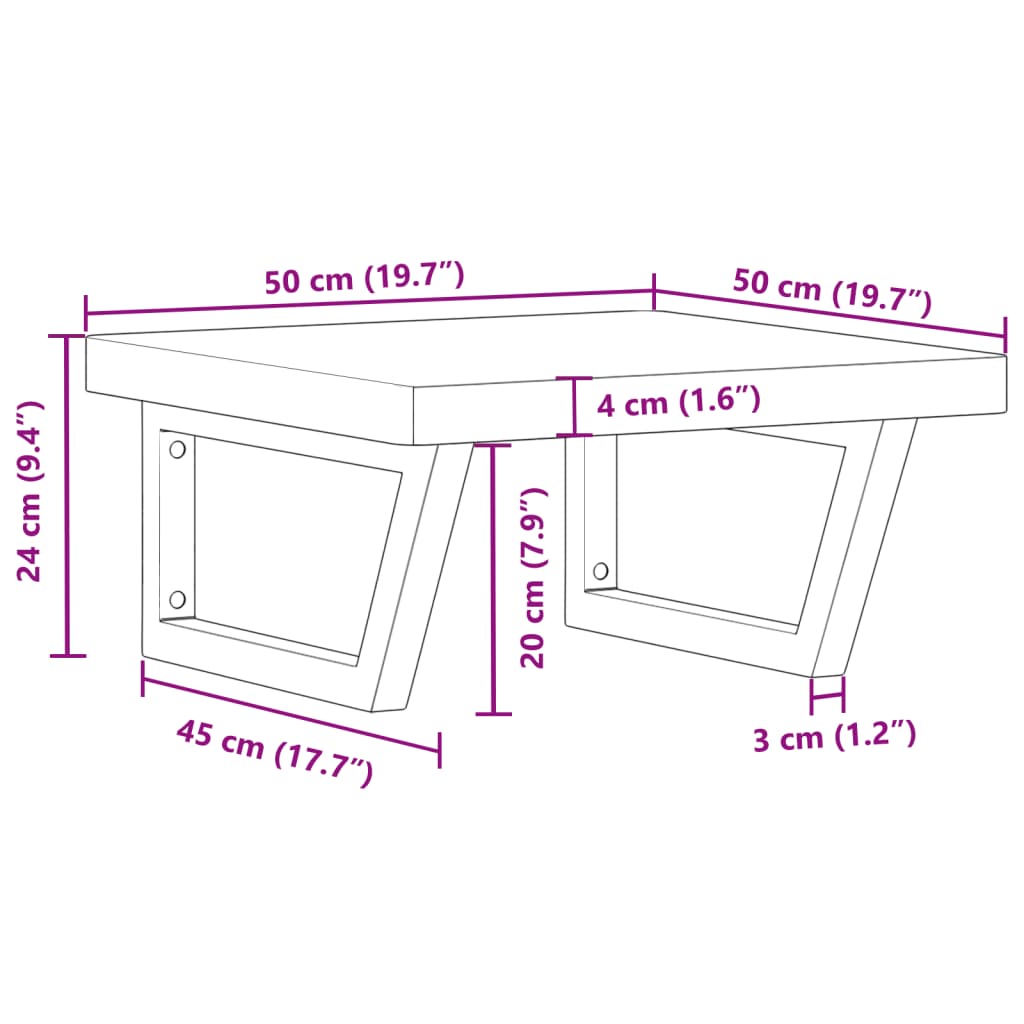 Badkamer wandschap staal en massief beukenhout is nu te koop bij PeponiXL, paradijselijk wonen!