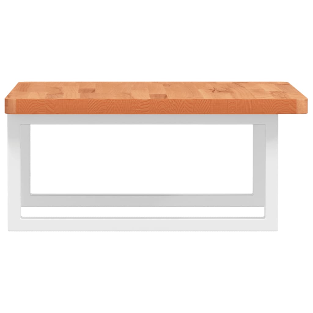 Badkamer wandschap staal en massief beukenhout is nu te koop bij PeponiXL, paradijselijk wonen!