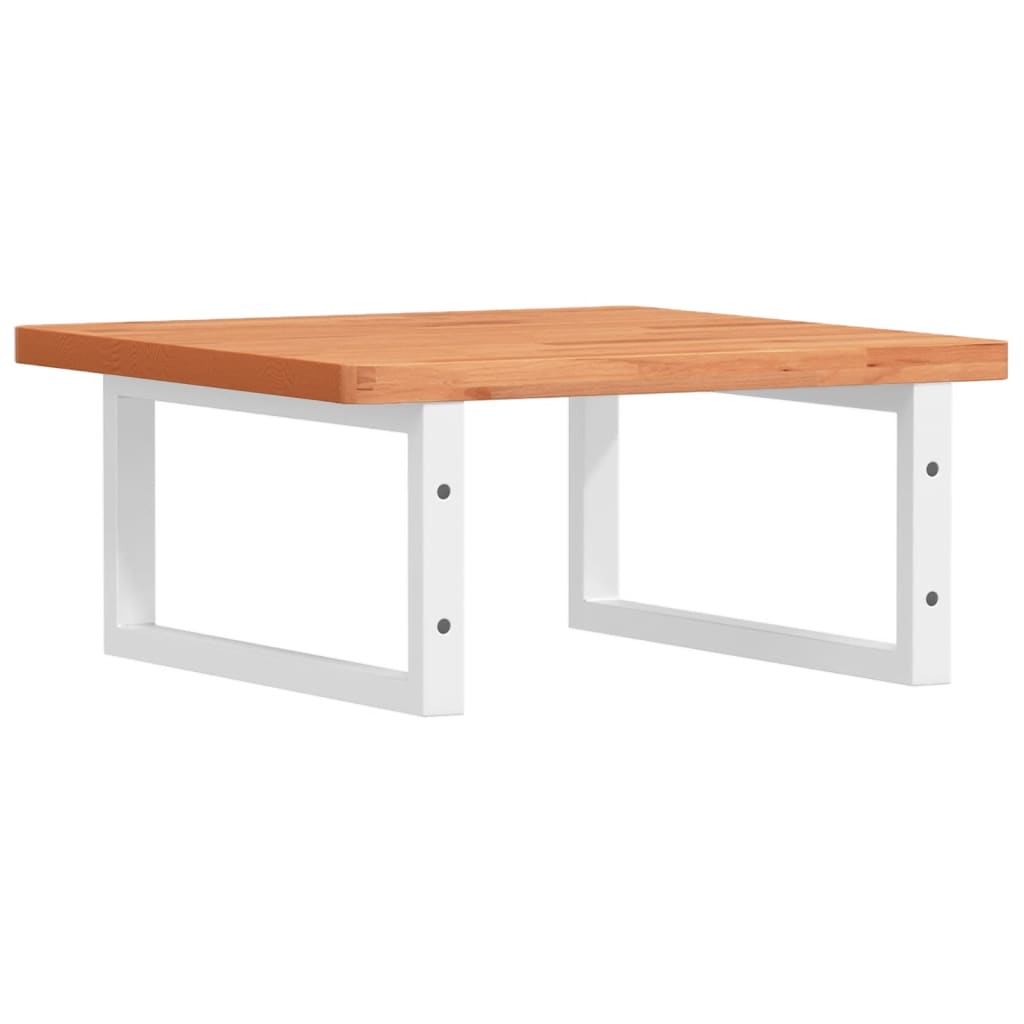Badkamer wandschap staal en massief beukenhout is nu te koop bij PeponiXL, paradijselijk wonen!