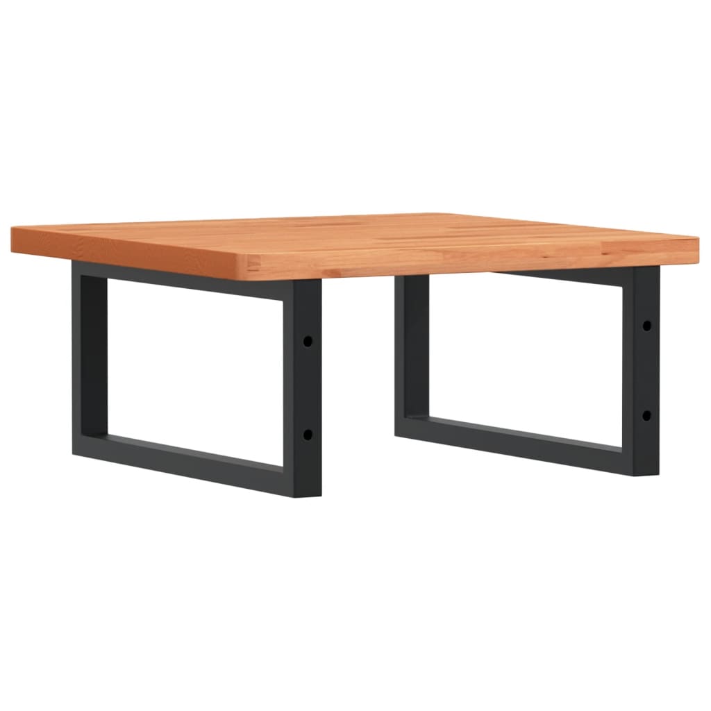 Badkamer wandschap staal en massief beukenhout is nu te koop bij PeponiXL, paradijselijk wonen!