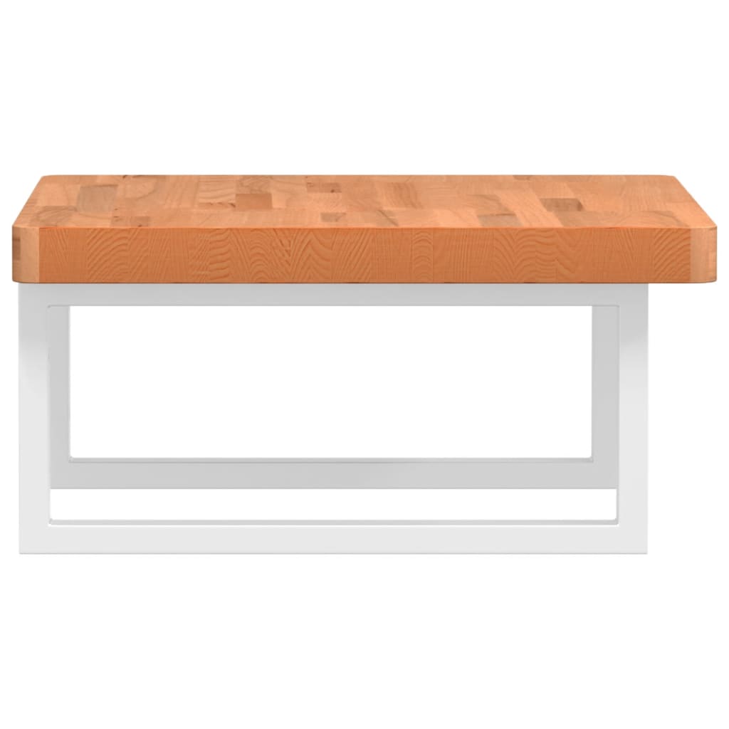 Badkamer wandschap staal en massief beukenhout is nu te koop bij PeponiXL, paradijselijk wonen!