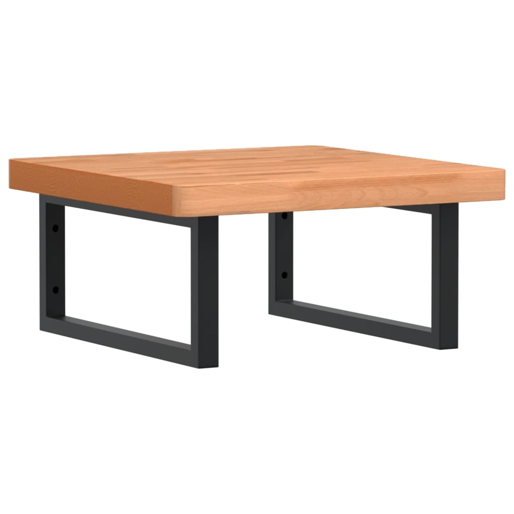 Badkamer wandschap staal en massief beukenhout is nu te koop bij PeponiXL, paradijselijk wonen!