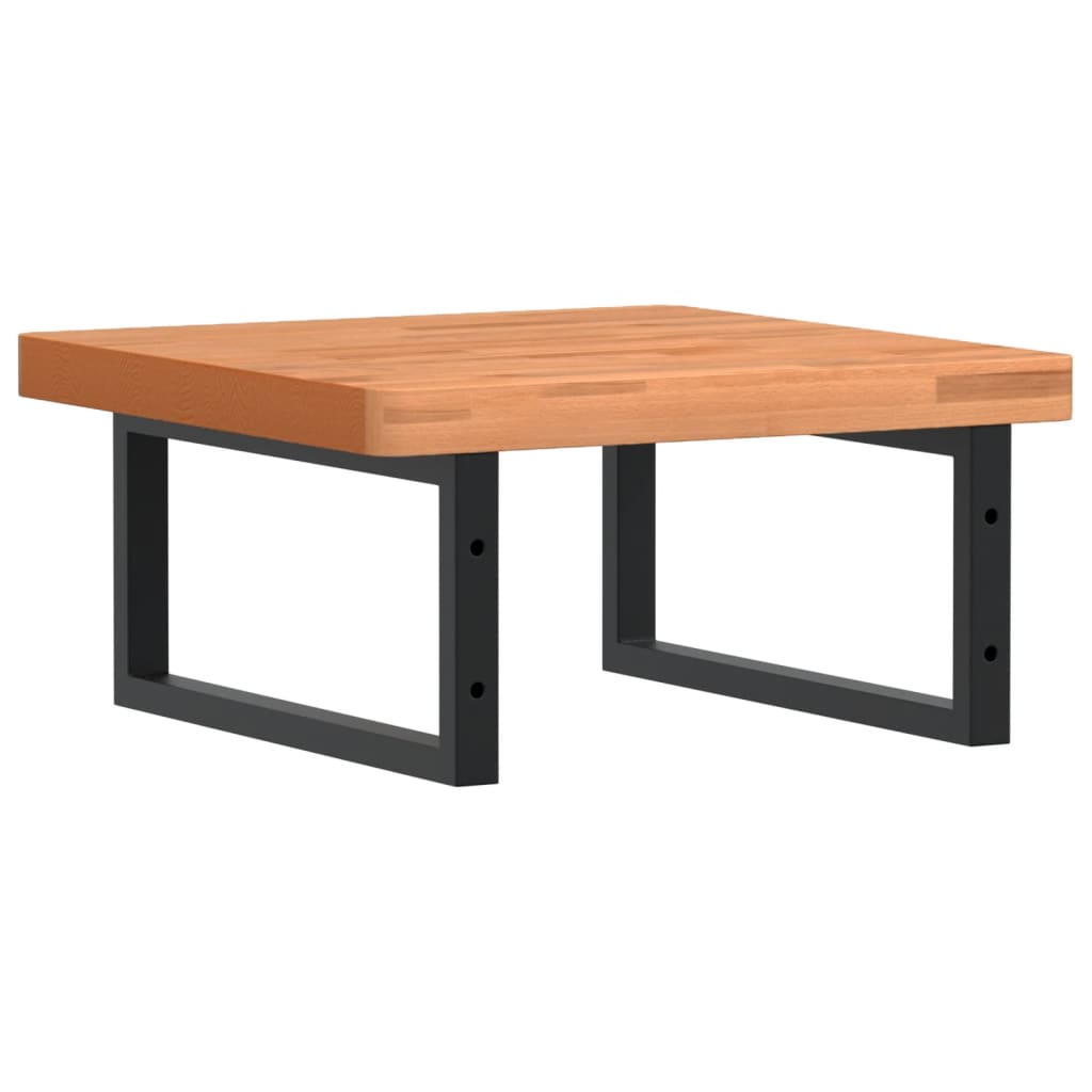 Badkamer wandschap staal en massief beukenhout is nu te koop bij PeponiXL, paradijselijk wonen!