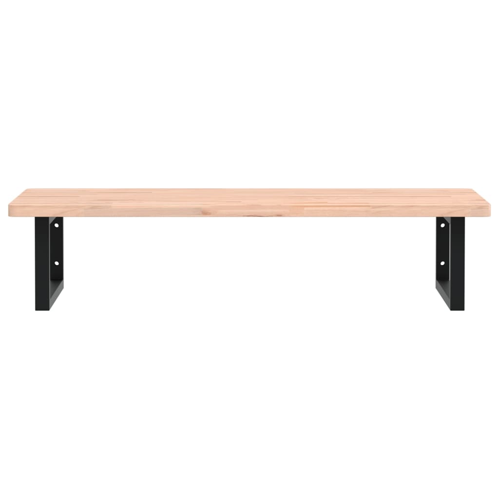 Badkamer wandschap staal en massief beukenhout is nu te koop bij PeponiXL, paradijselijk wonen!