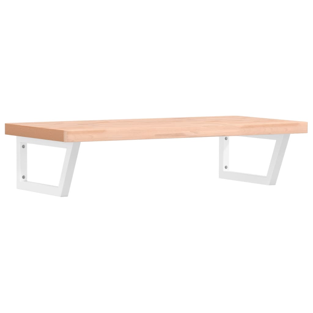 Badkamer wandschap staal en massief beukenhout is nu te koop bij PeponiXL, paradijselijk wonen!