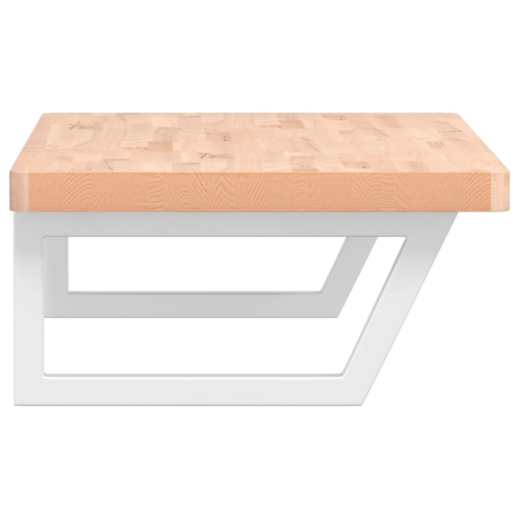Badkamer wandschap staal en massief beukenhout is nu te koop bij PeponiXL, paradijselijk wonen!