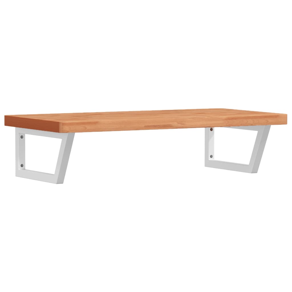 Badkamer wandschap staal en massief beukenhout is nu te koop bij PeponiXL, paradijselijk wonen!