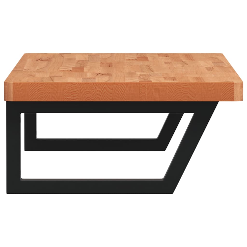 Badkamer wandschap staal en massief beukenhout is nu te koop bij PeponiXL, paradijselijk wonen!