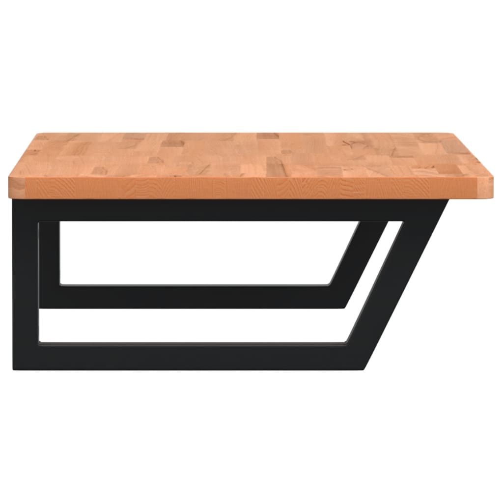 Badkamer wandschap staal en massief beukenhout is nu te koop bij PeponiXL, paradijselijk wonen!