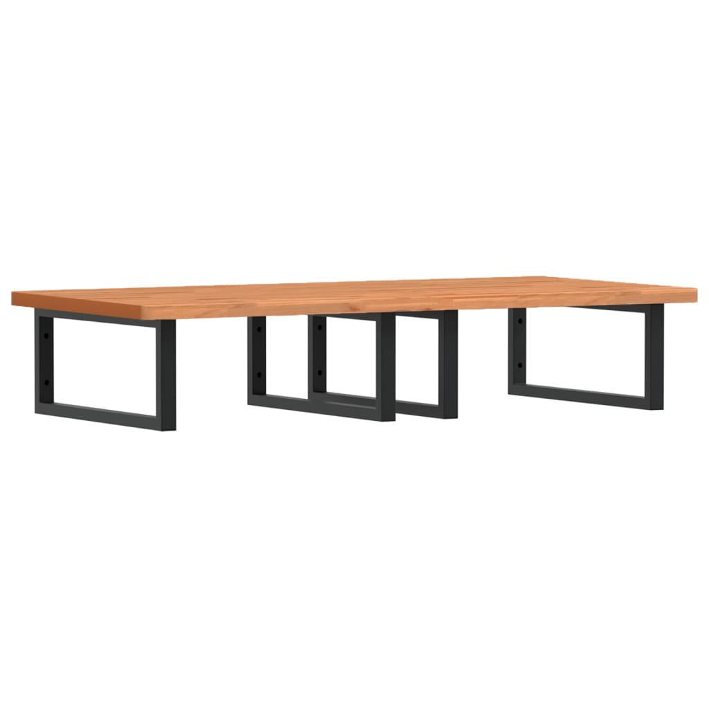 Badkamer wandschap staal en massief beukenhout is nu te koop bij PeponiXL, paradijselijk wonen!