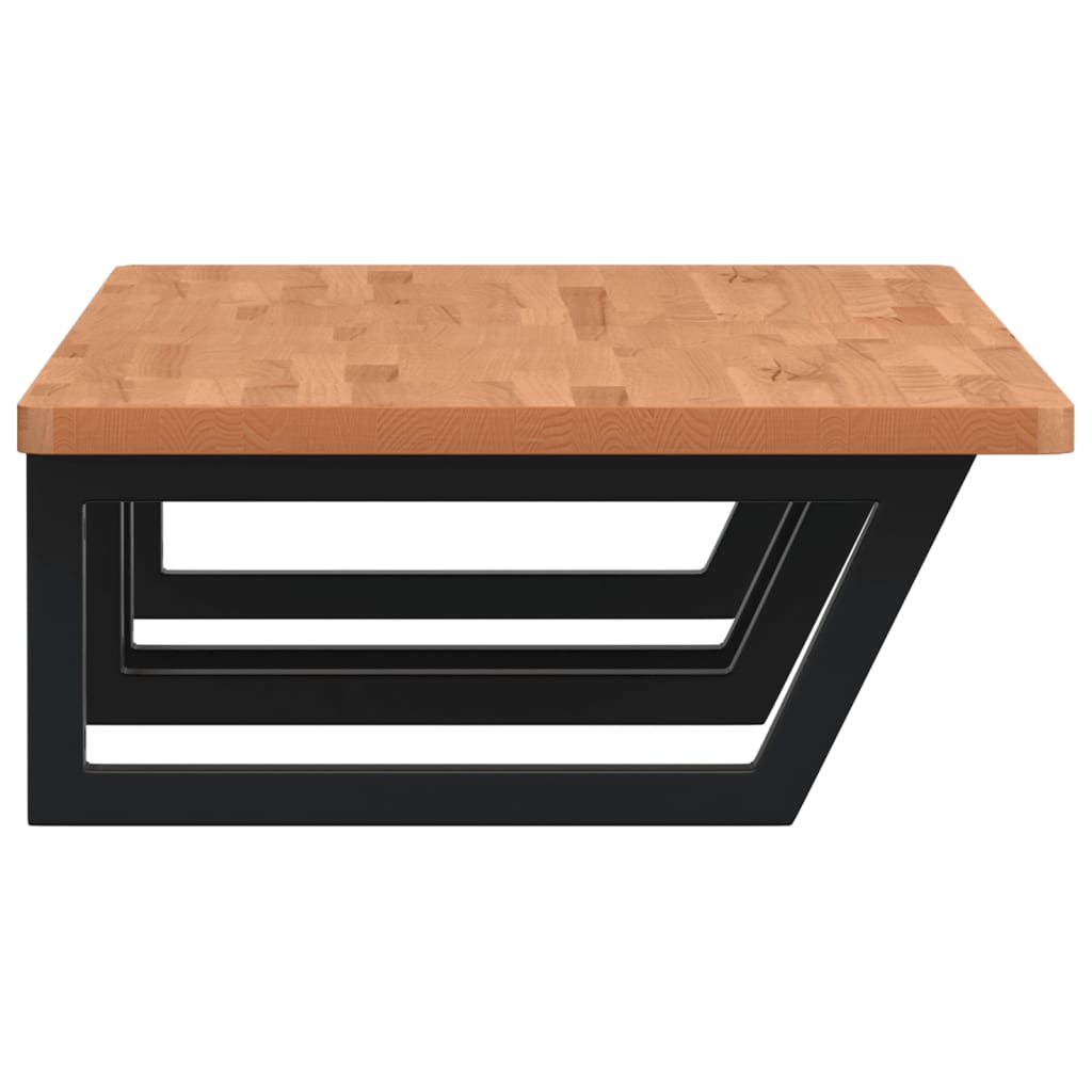 Badkamer wandschap staal en massief beukenhout is nu te koop bij PeponiXL, paradijselijk wonen!