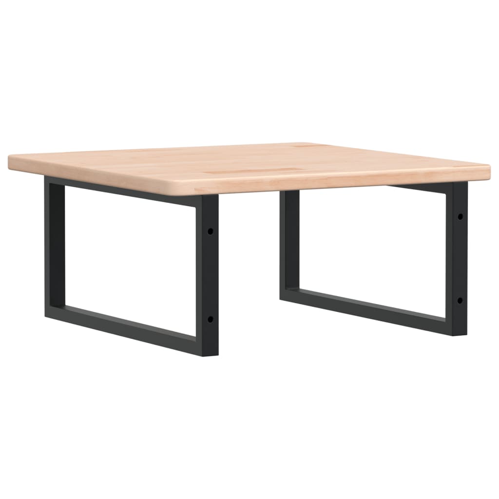 Badkamer wandschap staal en massief eikenhout is nu te koop bij PeponiXL, paradijselijk wonen!