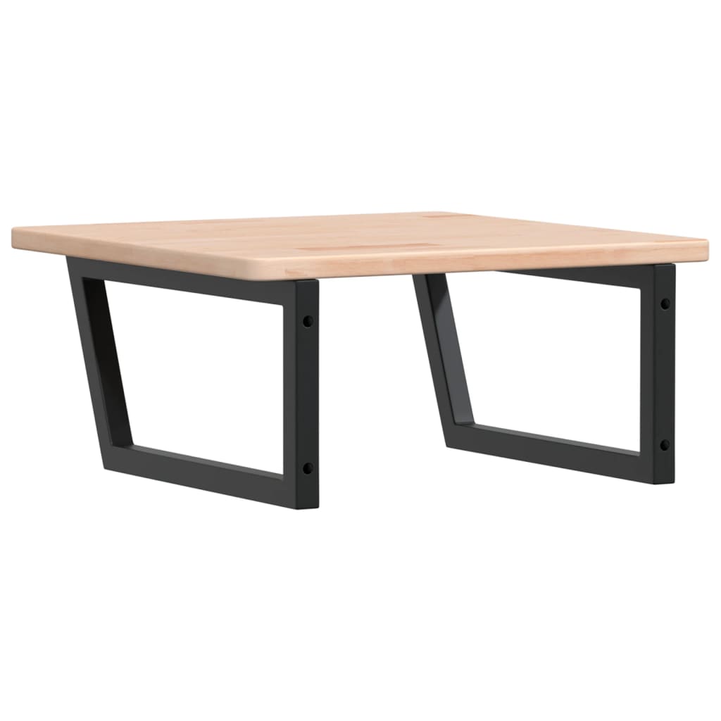 Badkamer wandschap staal en massief eikenhout is nu te koop bij PeponiXL, paradijselijk wonen!