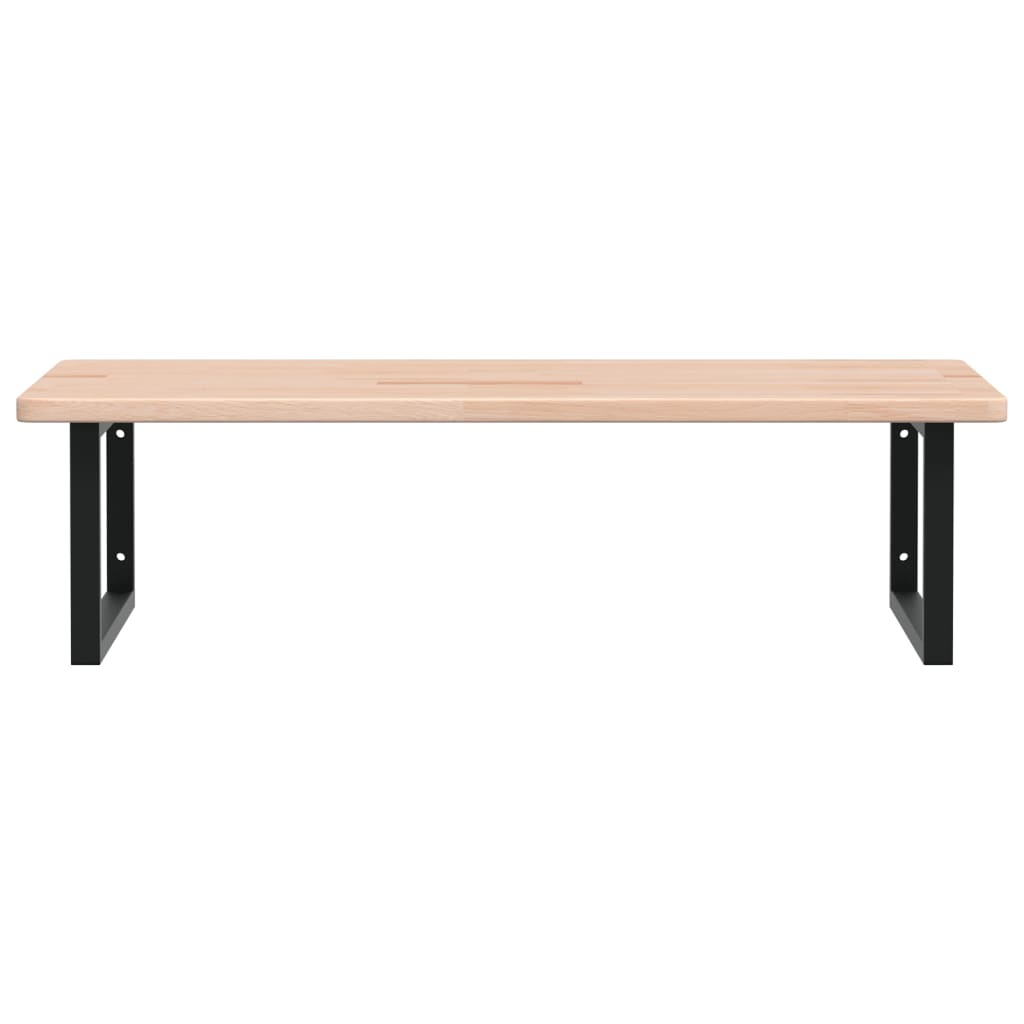 Badkamer wandschap staal en massief eikenhout is nu te koop bij PeponiXL, paradijselijk wonen!