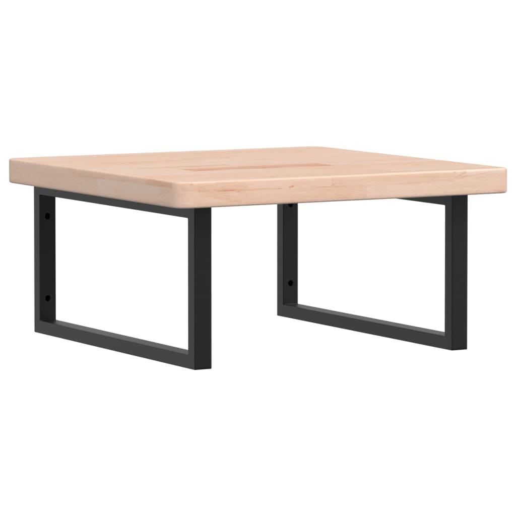 Badkamer wandschap staal en massief eikenhout is nu te koop bij PeponiXL, paradijselijk wonen!