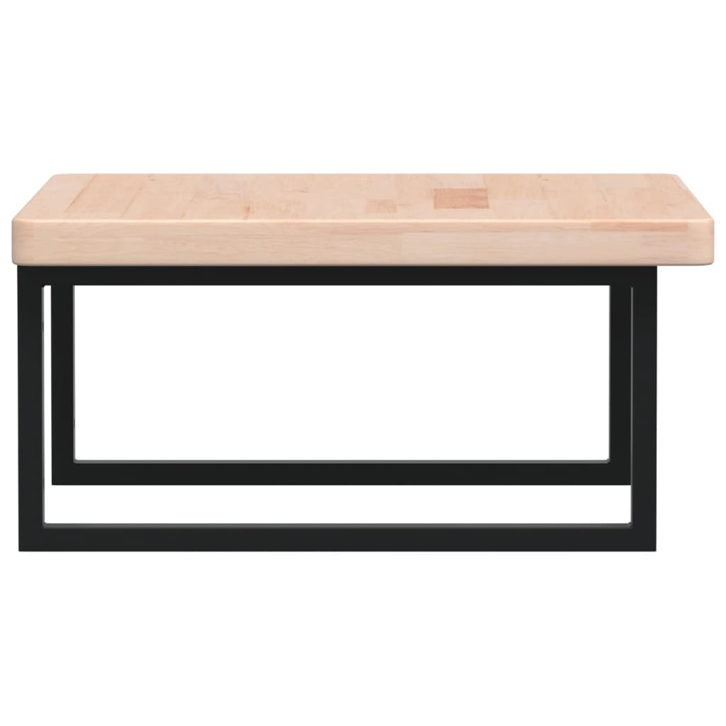 Badkamer wandschap staal en massief eikenhout is nu te koop bij PeponiXL, paradijselijk wonen!