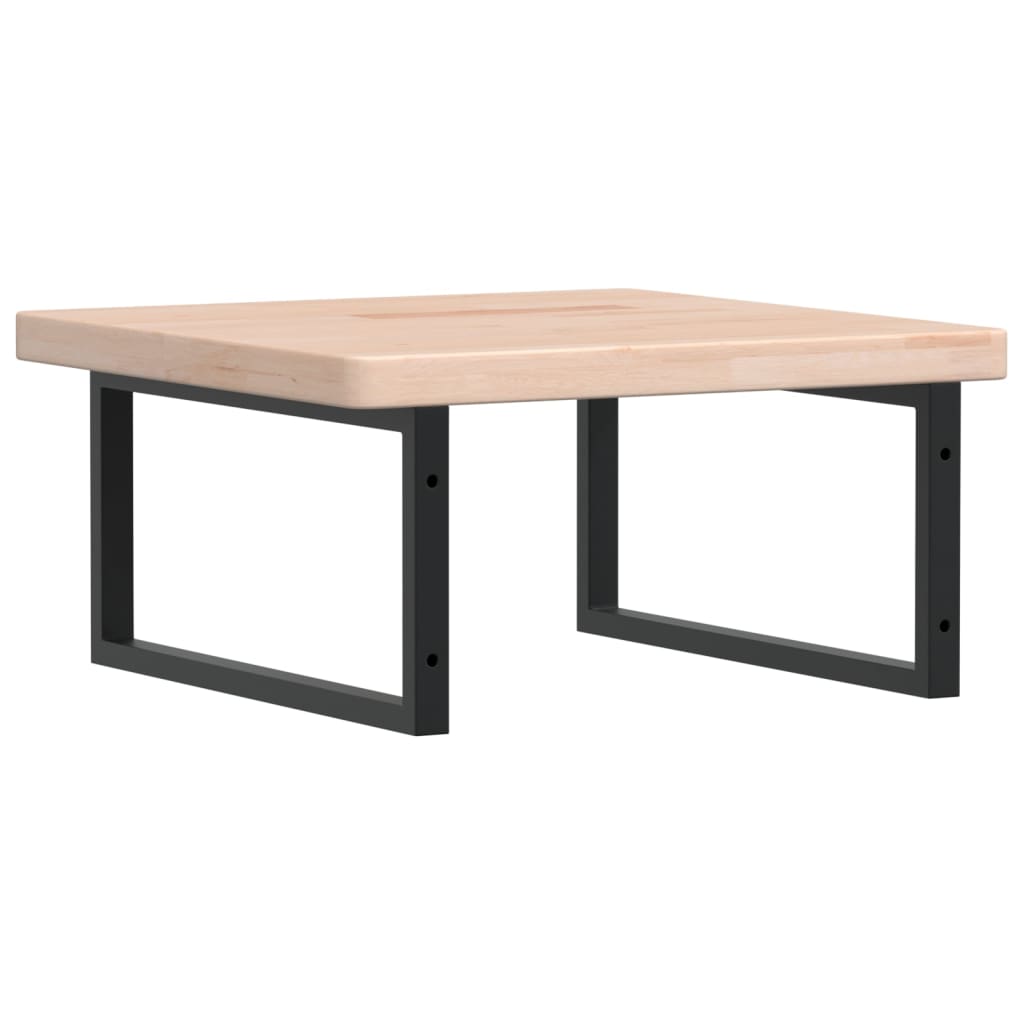 Badkamer wandschap staal en massief eikenhout is nu te koop bij PeponiXL, paradijselijk wonen!