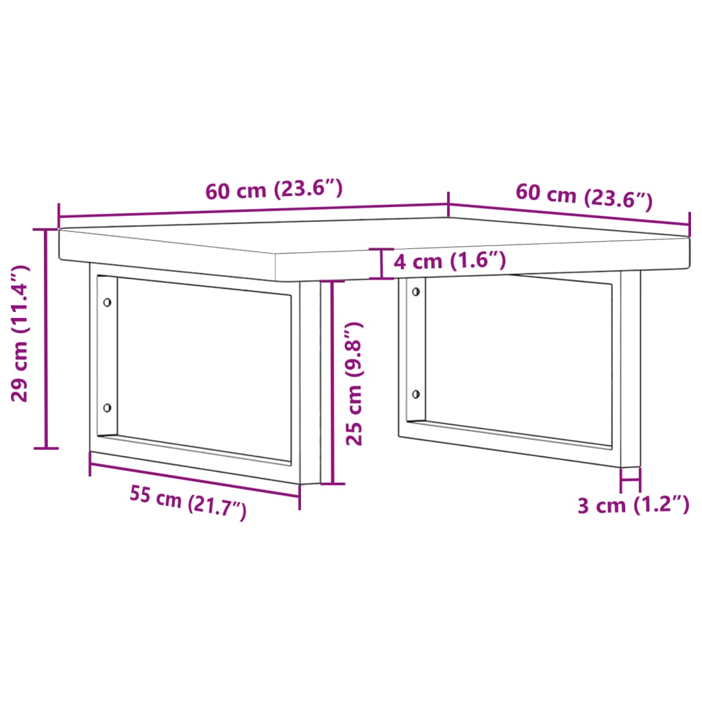 Badkamer wandschap staal en massief eikenhout is nu te koop bij PeponiXL, paradijselijk wonen!
