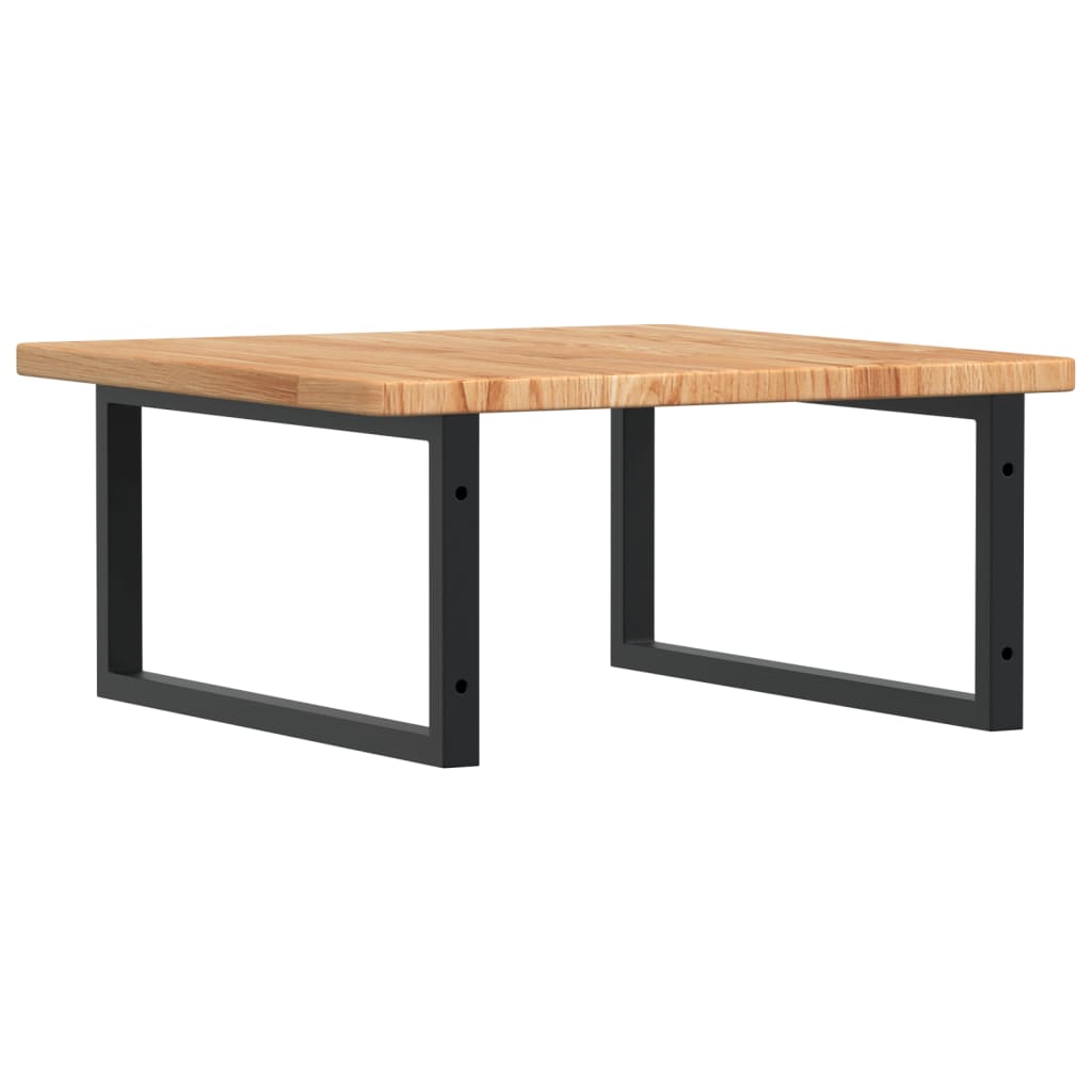 Badkamer wandschap staal en massief eikenhout is nu te koop bij PeponiXL, paradijselijk wonen!