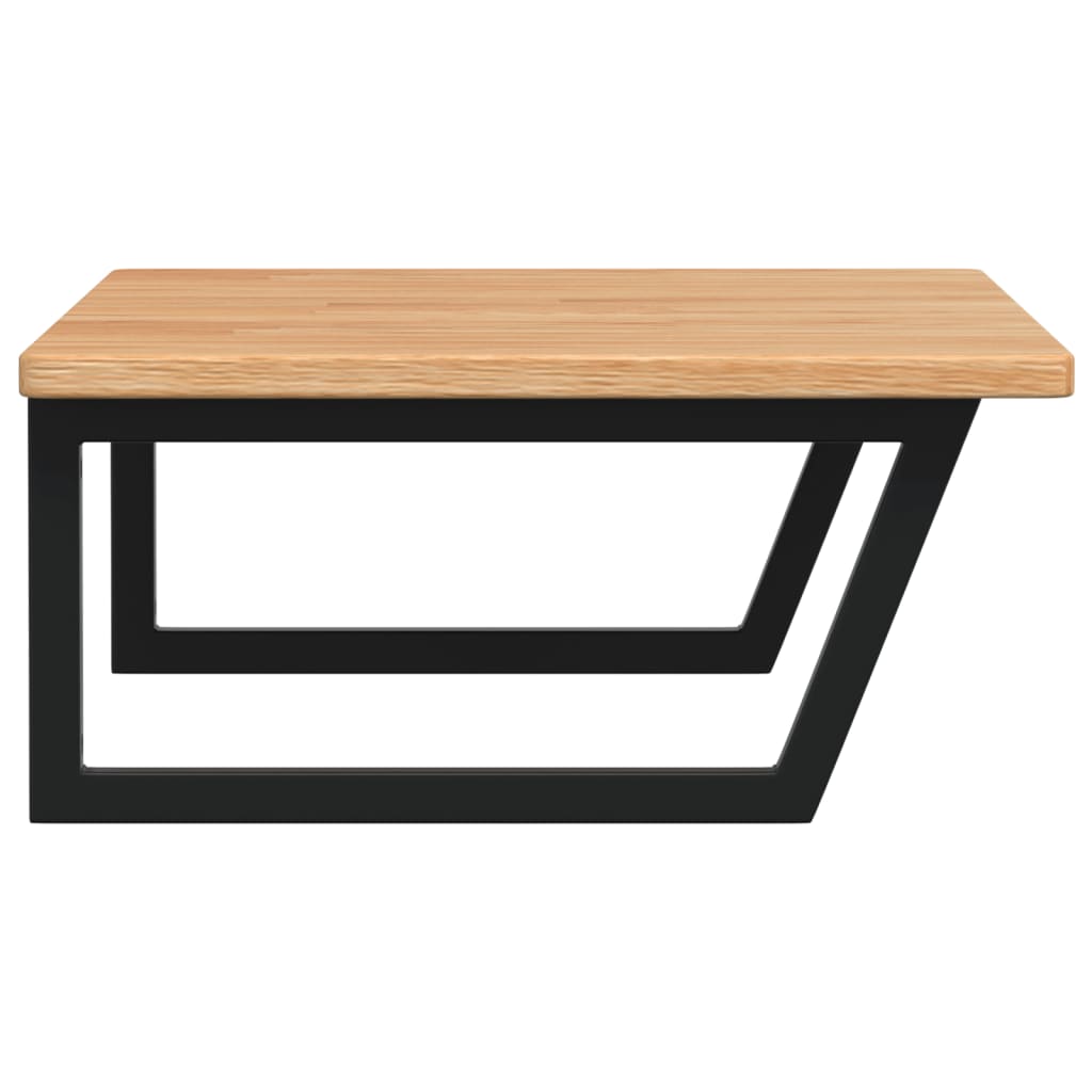 Badkamer wandschap staal en massief eikenhout is nu te koop bij PeponiXL, paradijselijk wonen!